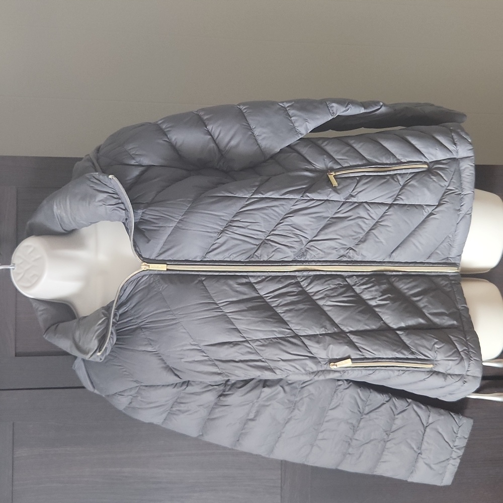 Michael Kors Womans Jacket Size Large Grey